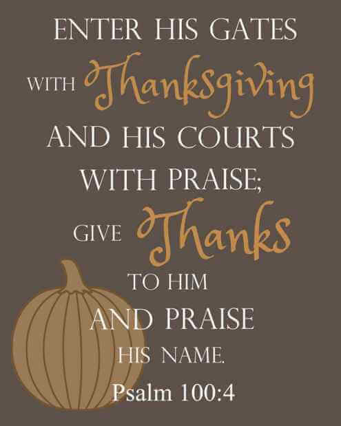 Christian Thanksgiving Quotes
