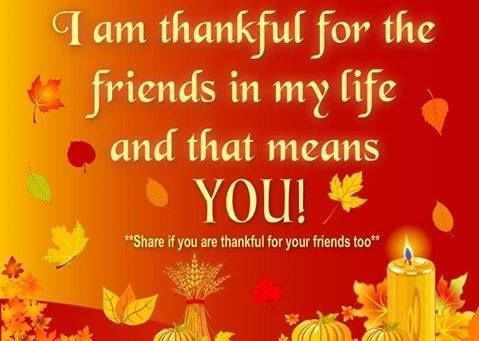 Thanksgiving Quotes To Friends