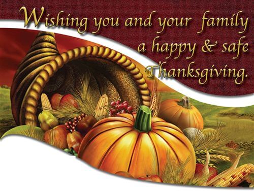 Thanksgiving Wishes For Family