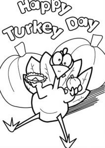 printable happy thanksgiving coloring pages free download