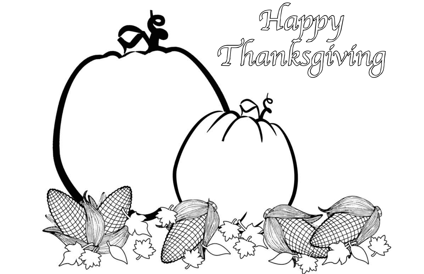 thanksgiving coloring sheets for first grade