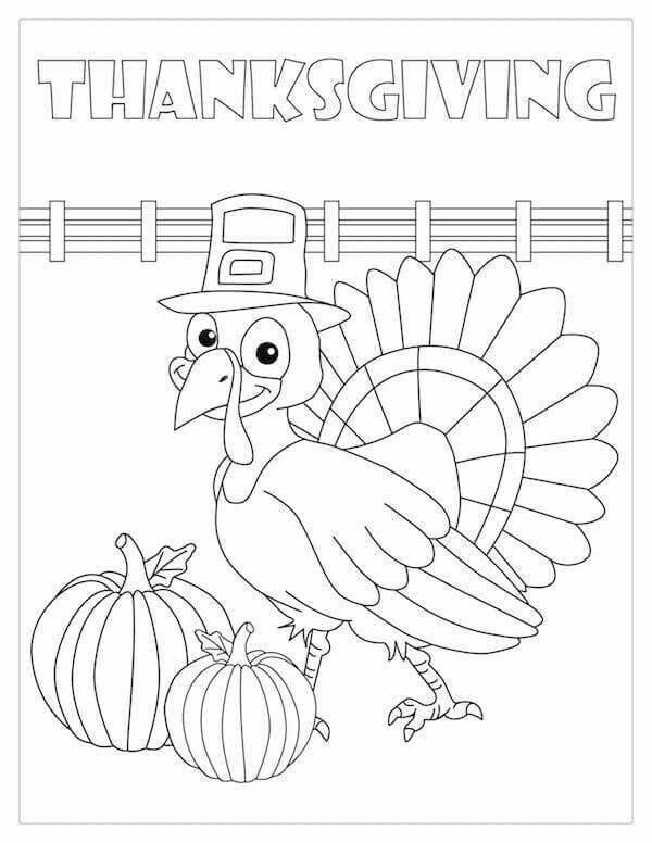 thanksgiving coloring sheets pdf
